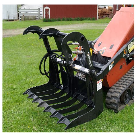 bradco skid steer grapple bucket|skid steer grapple bucket attachment.